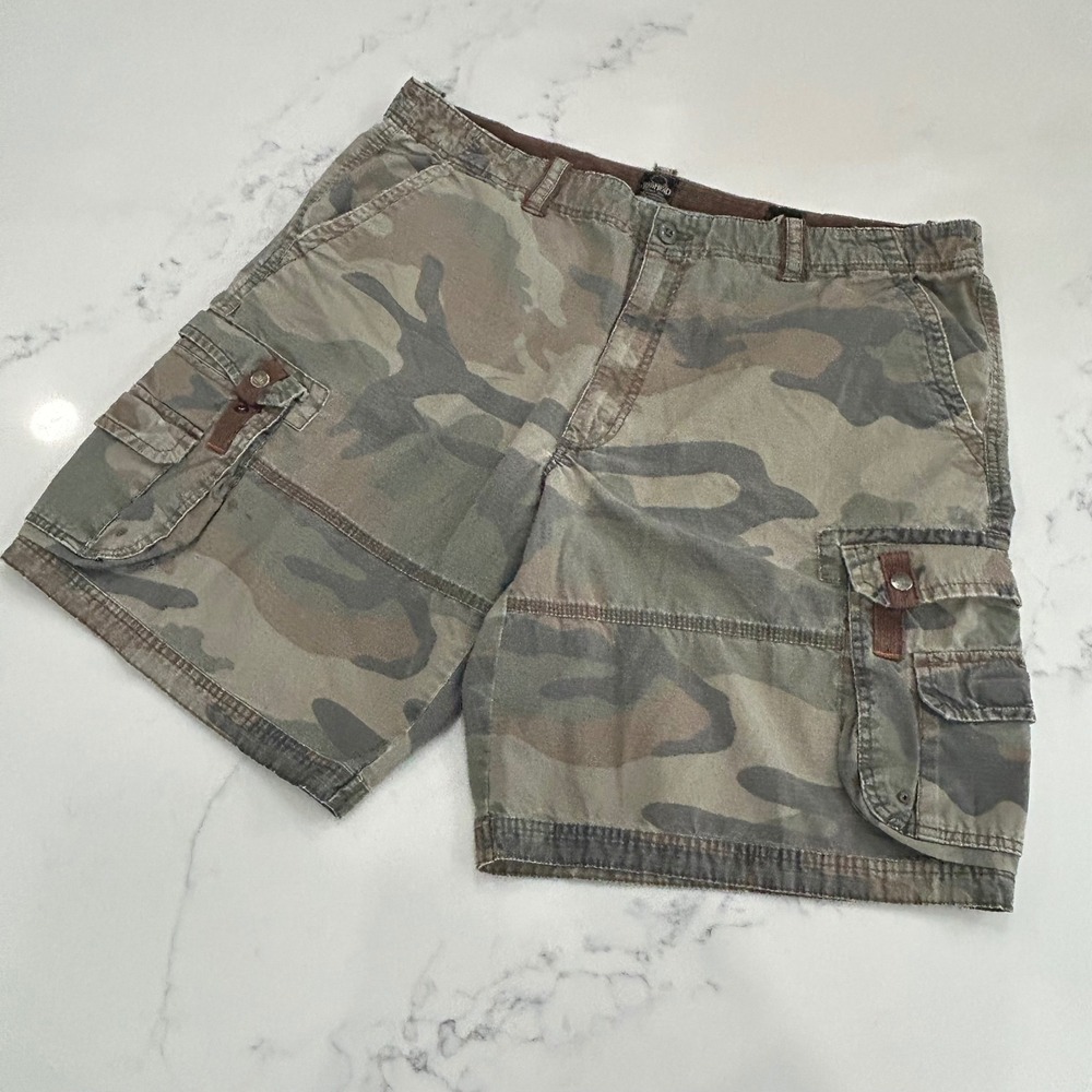 Red Head Camo Cargo Shorts Men 41 Outdoor Utility Camouflage Hunting Hiking Work